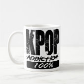 KPOP-verslaving 100% Koffiemok (Links)