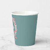 Kquito Puerto Rican Flag Paper Cup Papieren Bekers (Links)