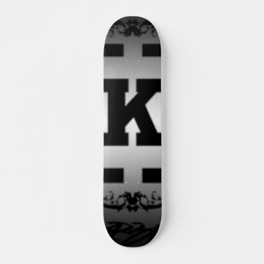 kr3w-logo persoonlijk skateboard (Voorkant)