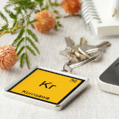 Kr - Kurosawa Grappige Chemie Element Symbool T-sh Sleutelhanger (Zijkant)