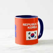 KR Zuid-Korea* Landcode Mok (Voorkant rechts)