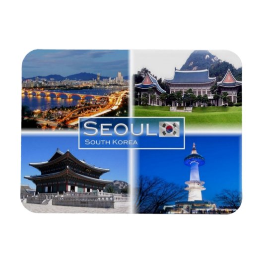 KR Zuid-Korea - Seoul - Magneet (Horizontaal)