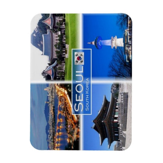 KR Zuid-Korea - Seoul - Magneet (Verticaal)