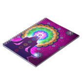 Kra Meditation Floral Pattern Design Notitieboek (Linkerzijde)