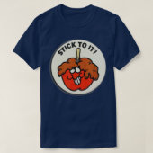  kraag en sniff Sticker Caramel Apple St. T-shirt (Design voorkant)