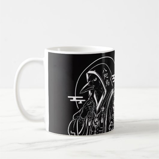 Kraai Bewaker Koffiemok (Links)