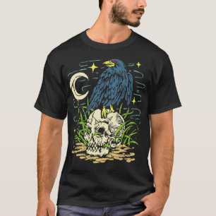 Kraai bovenschedel t-shirt