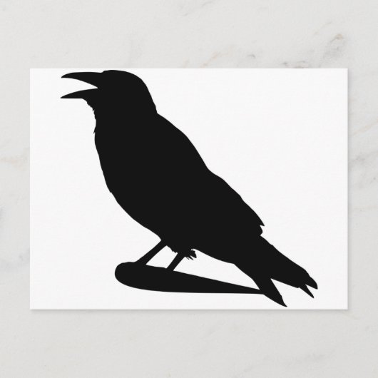 Kraai Briefkaart (Voorkant)