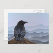 Kraai Briefkaart (Voorkant / Achterkant)