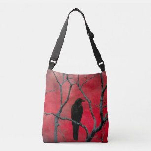 Kraai en de takken crossbody tas