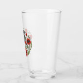 Kraai en Poppies Bierglas Glas (Links)