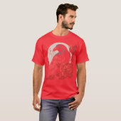 Kraai en Roos T-shirt (Voorkant volledig)