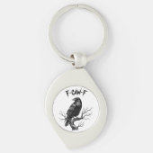 Kraai - F-CAW-F Sleutelhanger (Voorkant)