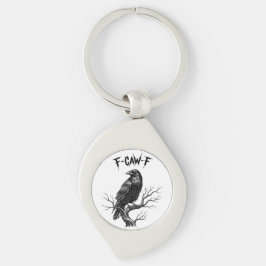 Kraai - F-CAW-F Sleutelhanger