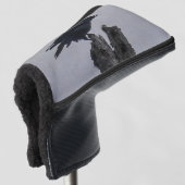 Kraai Golf Head Cover (3/4 voorkant)