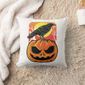 Kraai Halloween Vogel Waarnemer Cadeau Kussen (Deken)
