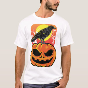 Kraai Halloween Vogel Waarnemer Cadeau T-shirt