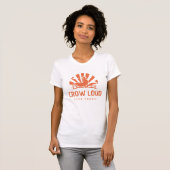 Kraai Hard, Leef Trots T-shirt (Voorkant volledig)