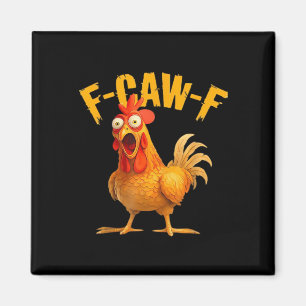 Kraai Humor F-Caw-F Gotische Grappige Retro Koel Magneet