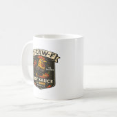 Kraai Humor Grappig Gothic F-Caw-F Koffiemok (Voorkant links)