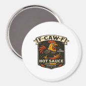 Kraai Humor Grappig Gotisch F-Caw-F Magneet (Voorkant / Achterkant)