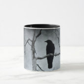 kraai in de gloed mok (Midden)