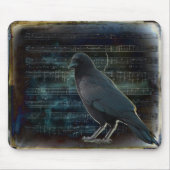 Kraai in de muziek muismat (Voorkant)