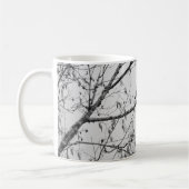 Kraai in een berkenboom koffiemok (Links)