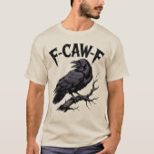 Kraai kraait t-shirt (Voorkant)