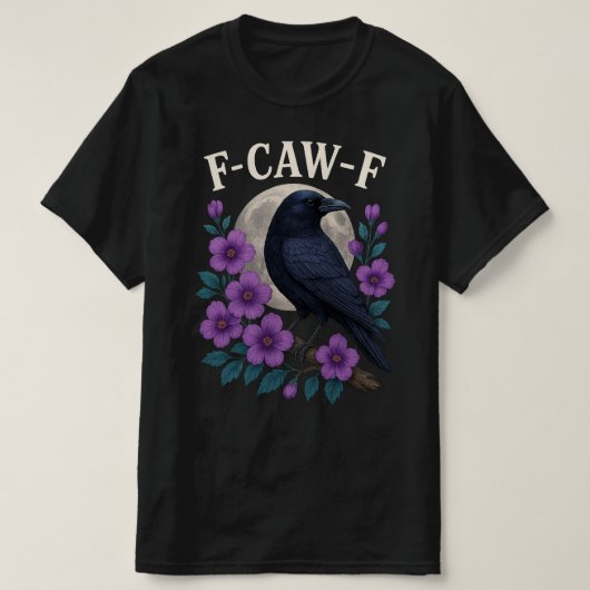 Kraai kraait t-shirt (Design voorkant)