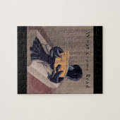 Kraai Leest De Raaf Grappig Legpuzzel (Horizontaal)