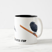 KRAAI OP EEN KABEL MOKKEN (Voorkant rechts)