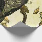 kraai op een tak Theo van Hoytema Cadeaupapier (Hoek)