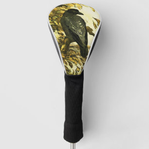 kraai op een tak Theo van Hoytema Golfheadcover