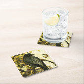  kraai op een tak Theo van Hoytema Kartonnen Onderzetters (Insitu)