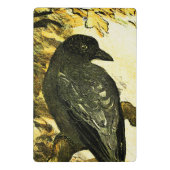 kraai op een tak Theo van Hoytema Mini Klembord (Achterkant)