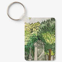 Kraai op het kerkhof,