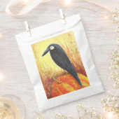 Kraai op Pompoen Favoriet Tassen Bedankzakje (Geknipt)