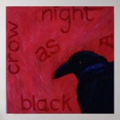 kraai poster (Voorkant)