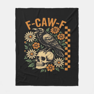 Kraai Raaf F-Caw-F Cool Uniek Fleece Deken