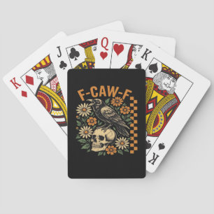 Kraai Raaf F-Caw-F Cool Uniek Pokerkaarten