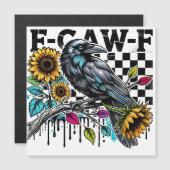 Kraai Raaf F-CAW-F Grappige Halloween (Voorkant / Achterkant)