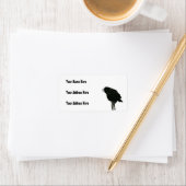 Kraai/Raven Foto Etiket (Insitu)