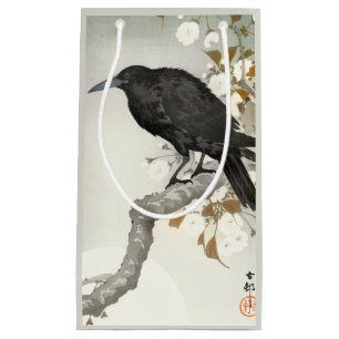 Kraai Raven Koson Japanse Vogel Kraai Klein Cadeauzakje