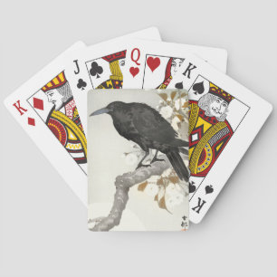 Kraai Raven Koson Japanse Vogel Kraai Pokerkaarten