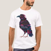 Kraai Spirit Dier T-shirt (Voorkant)