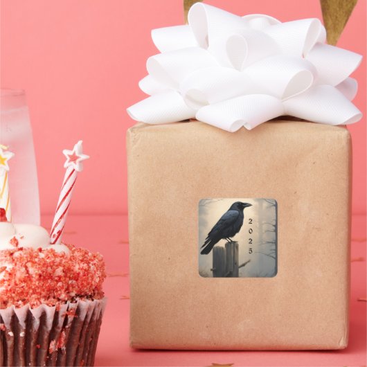  kraai sticker (Feest)