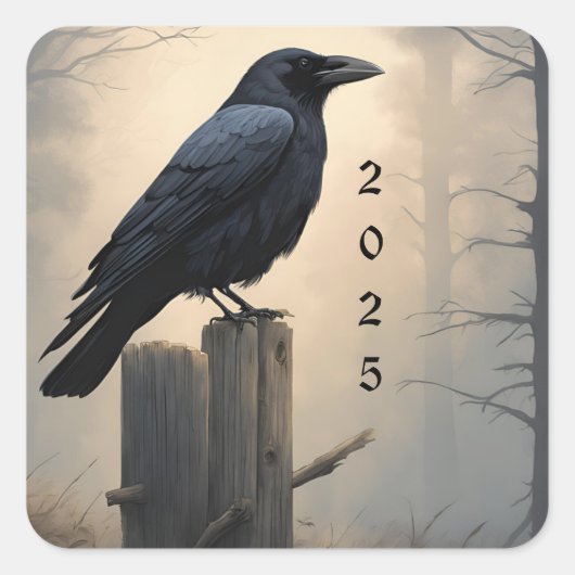  kraai sticker (Voorkant)