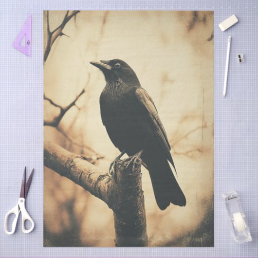 Kraai  Stijl Decoupage Tissuepapier (Craft)