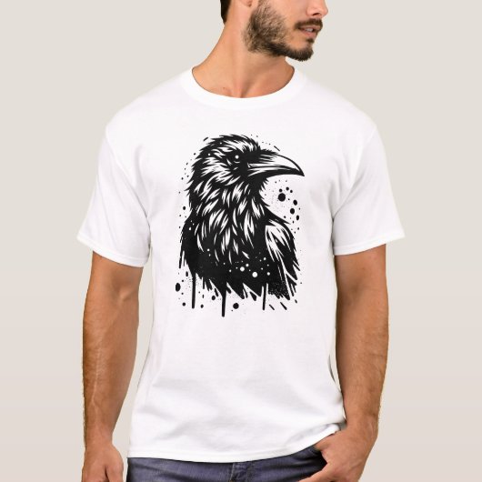Kraai T-shirt (Voorkant)